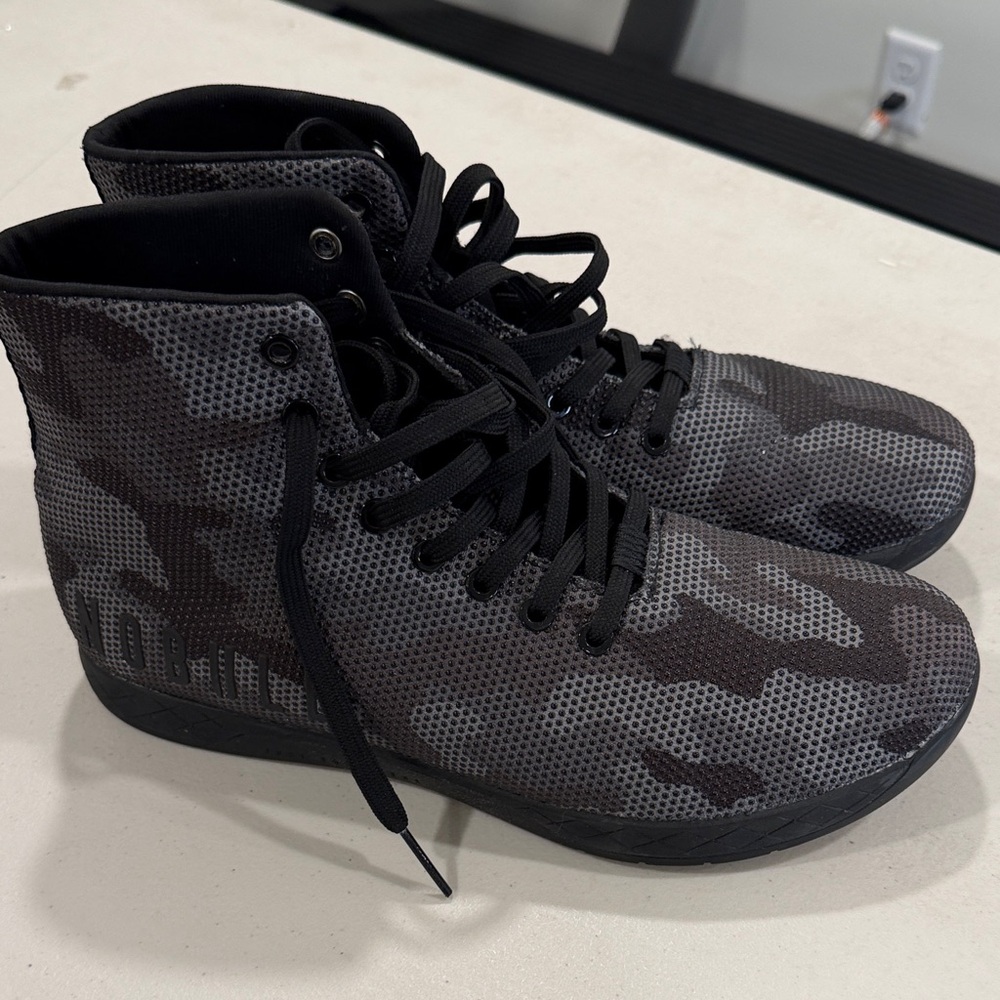 NOBULL Black Camo Athletic Shoes - Picture 3 of 6